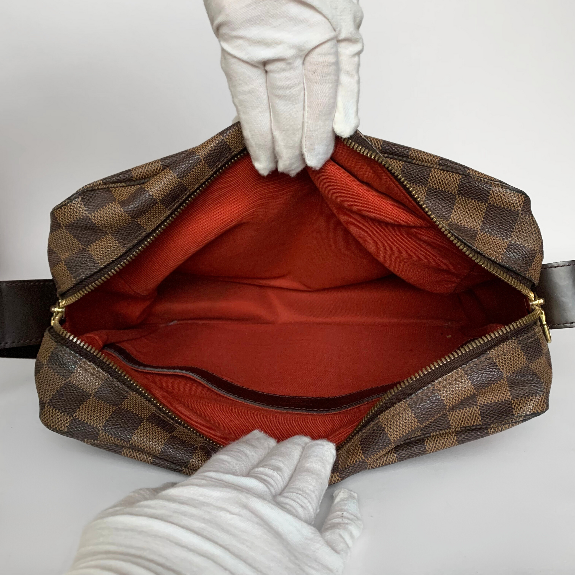 Louis Vuitton Louis Vuitton Naviglio Damiere Ebene Canvas - Crossbody tasker - Etoile Luxury Vintage