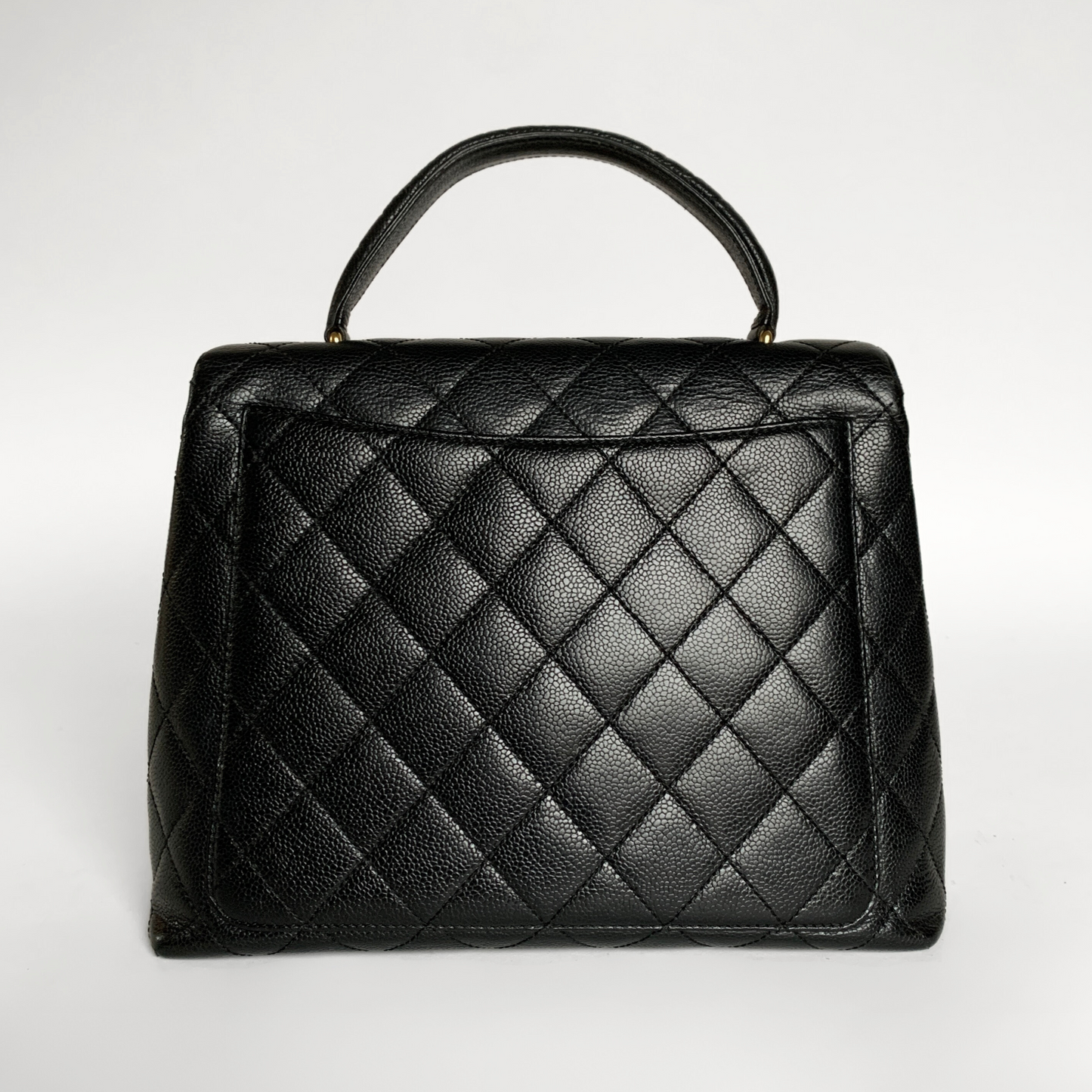 Chanel Chanel Coco Top Handle Bag Caviar Leather - Handbags - Etoile Luxury Vintage