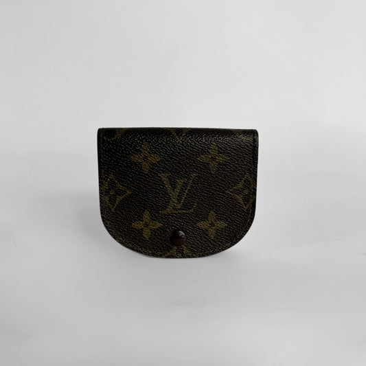 Louis Vuitton Coin Wallet Monogram Canvas on a white background
