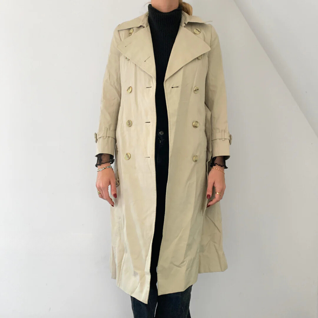 Burberry Burberry Trench Coat Cotton - Coats - Etoile Luxury Vintage