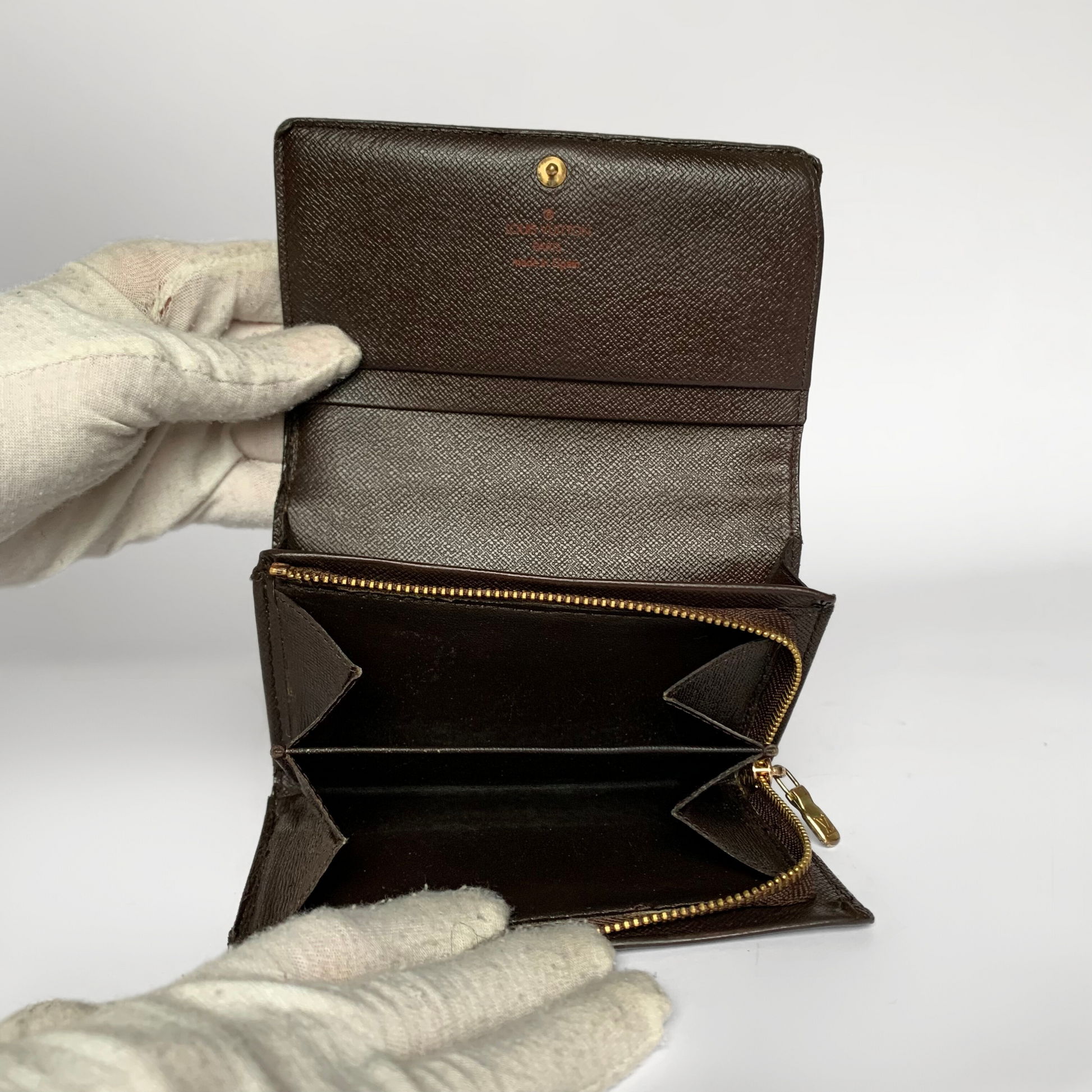 Louis Vuitton Louis Vuitton Wallet Medium Damier Ebene Canvas - wallet - Etoile Luxury Vintage