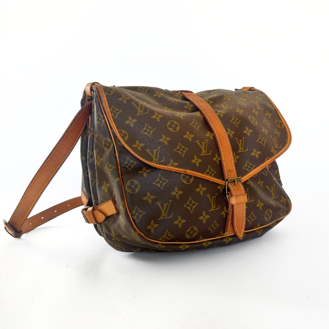 Louis Vuitton Saumur 35 Monogram Canvas
