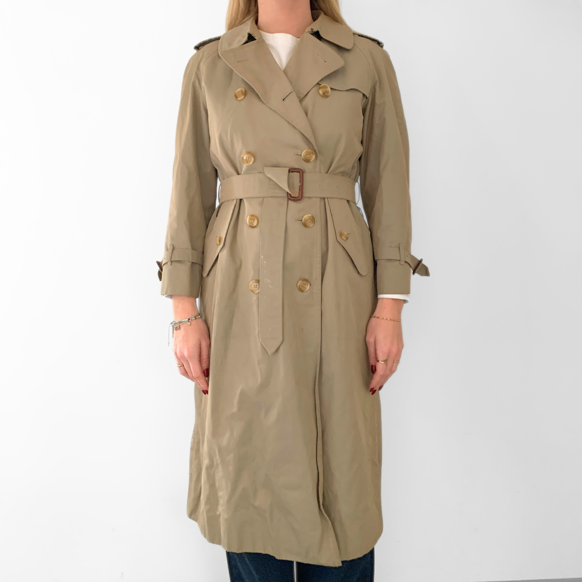 Burberry Burberry Trench Coat Cotton - Coats - Etoile Luxury Vintage