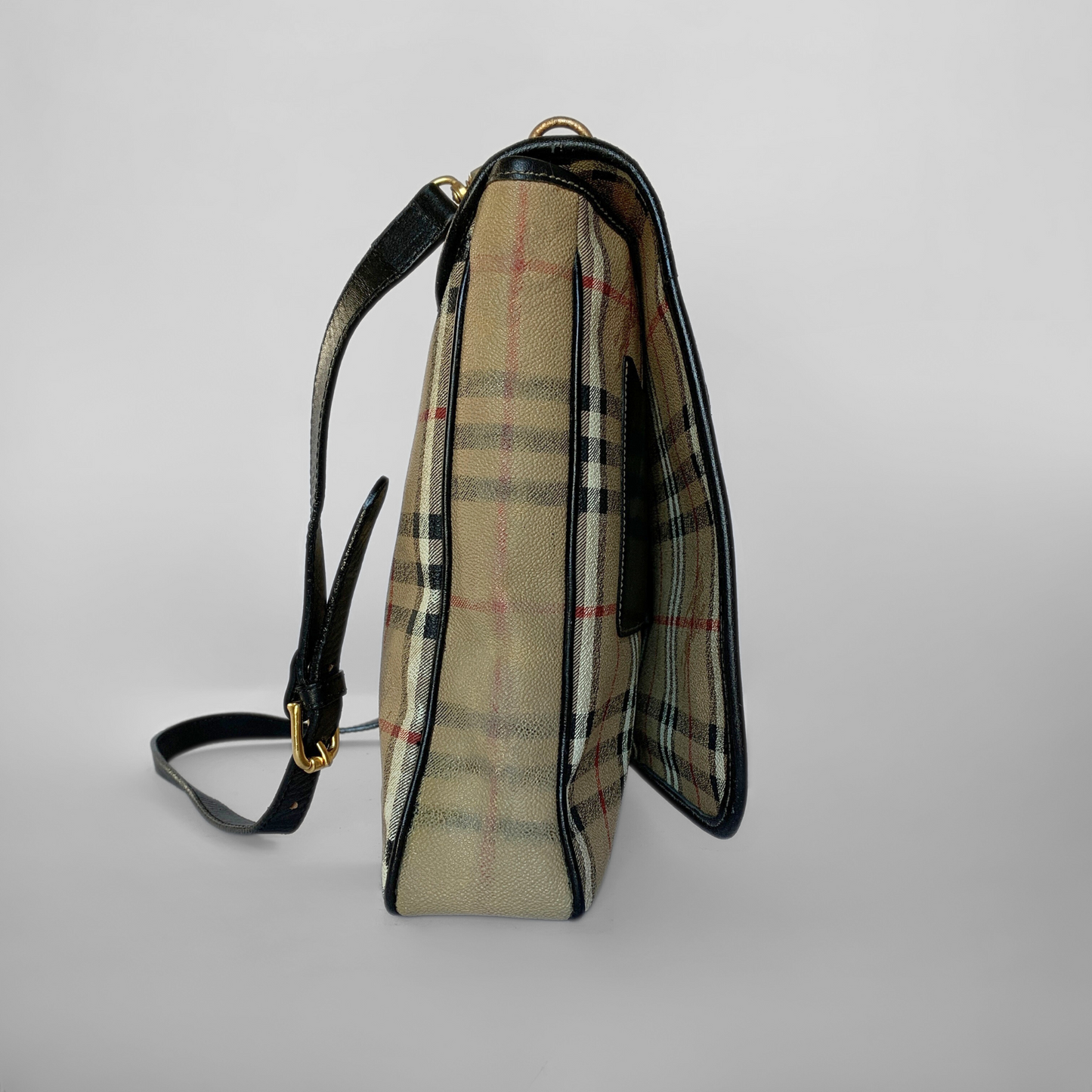 Burberry Tote-taske med monogram-lærred