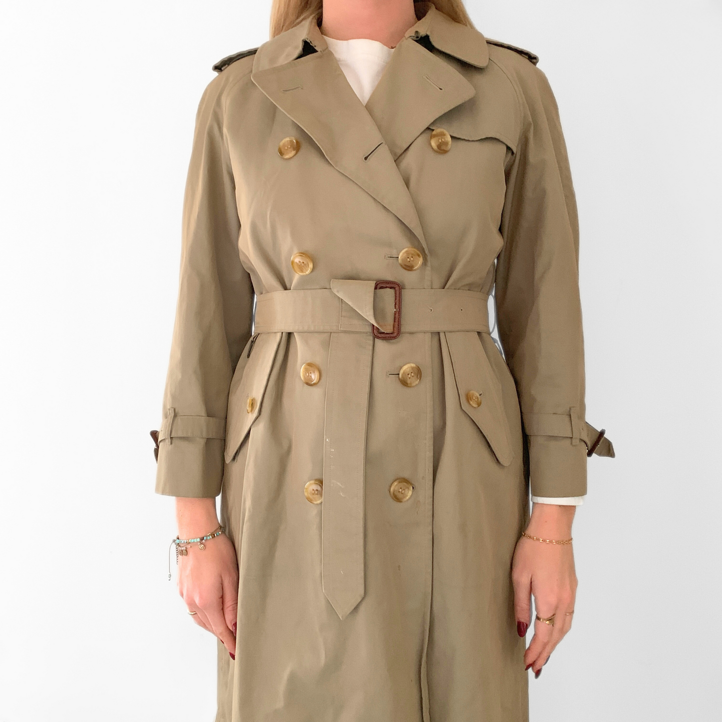 Burberry Burberry Trench Coat Cotton - Coats - Etoile Luxury Vintage