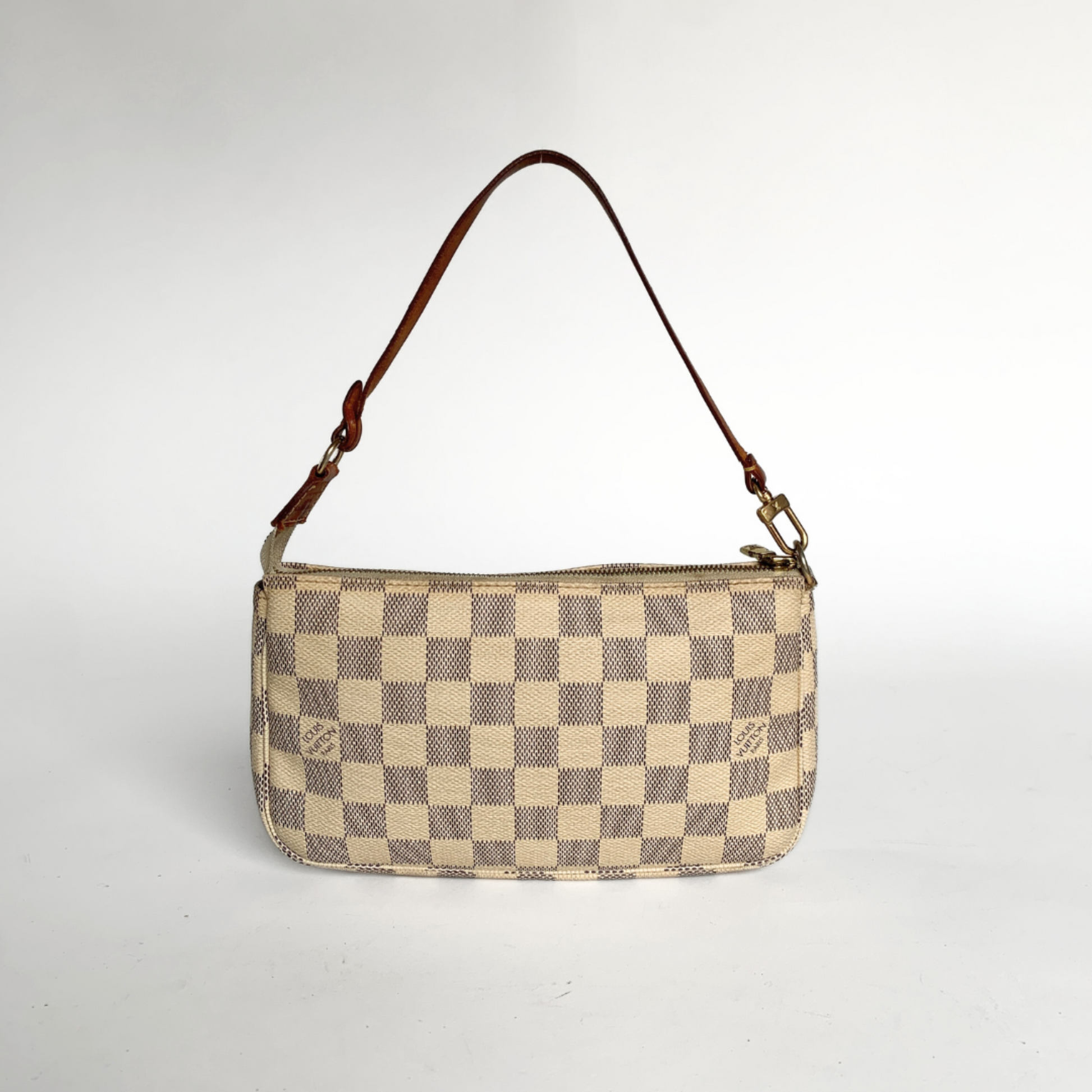 Pochette damier sales
