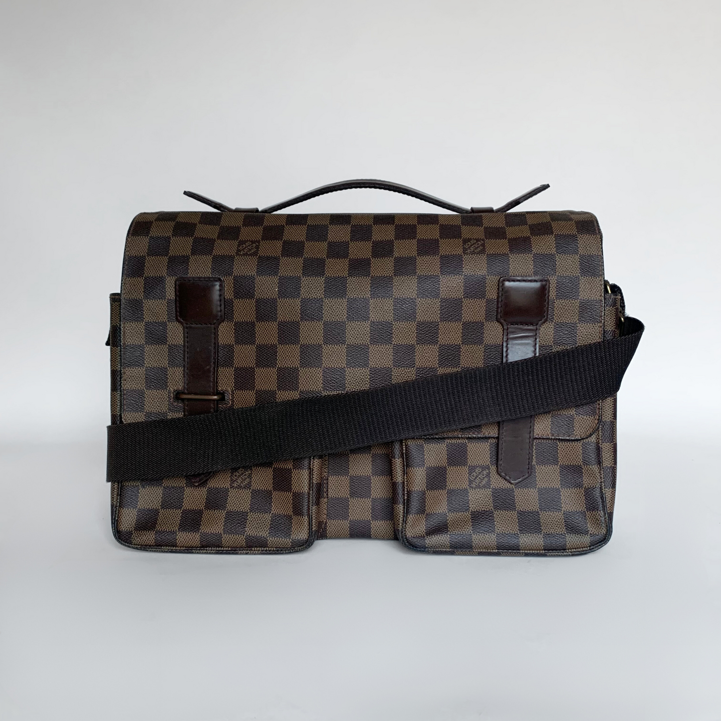 Louis Vuitton Louis Vuitton Broadway Messenger Bag Damier Ebene Canvas - Håndtaske - Etoile Luxury Vintage