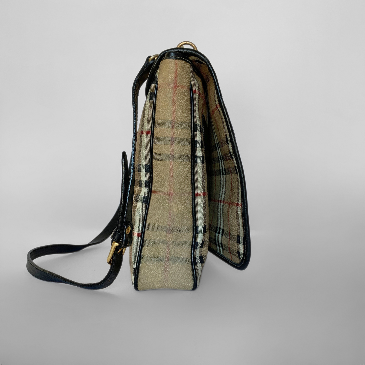 Burberry Tote-taske med monogram-lærred