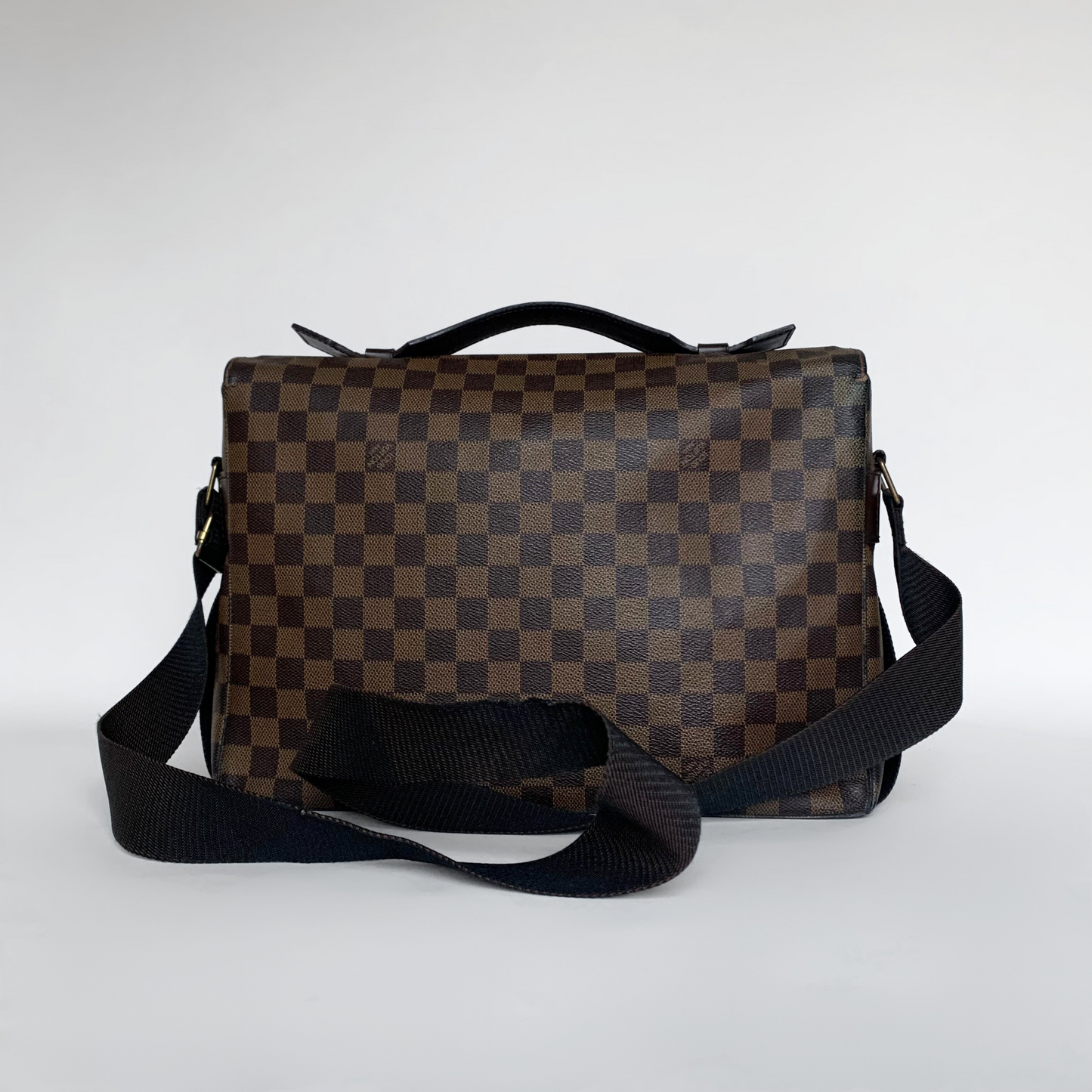 Louis Vuitton Louis Vuitton Broadway Messenger Bag Damier Ebene Canvas - Handväska - Etoile Luxury Vintage