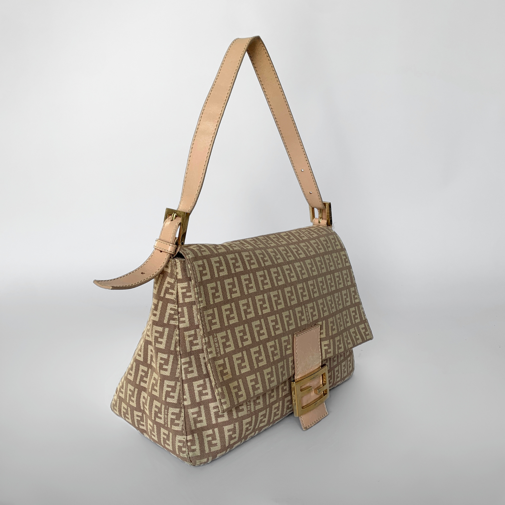 Fendi Fendi Pochette Mama Zucca Canvas - Shoulder bags - Etoile Luxury Vintage