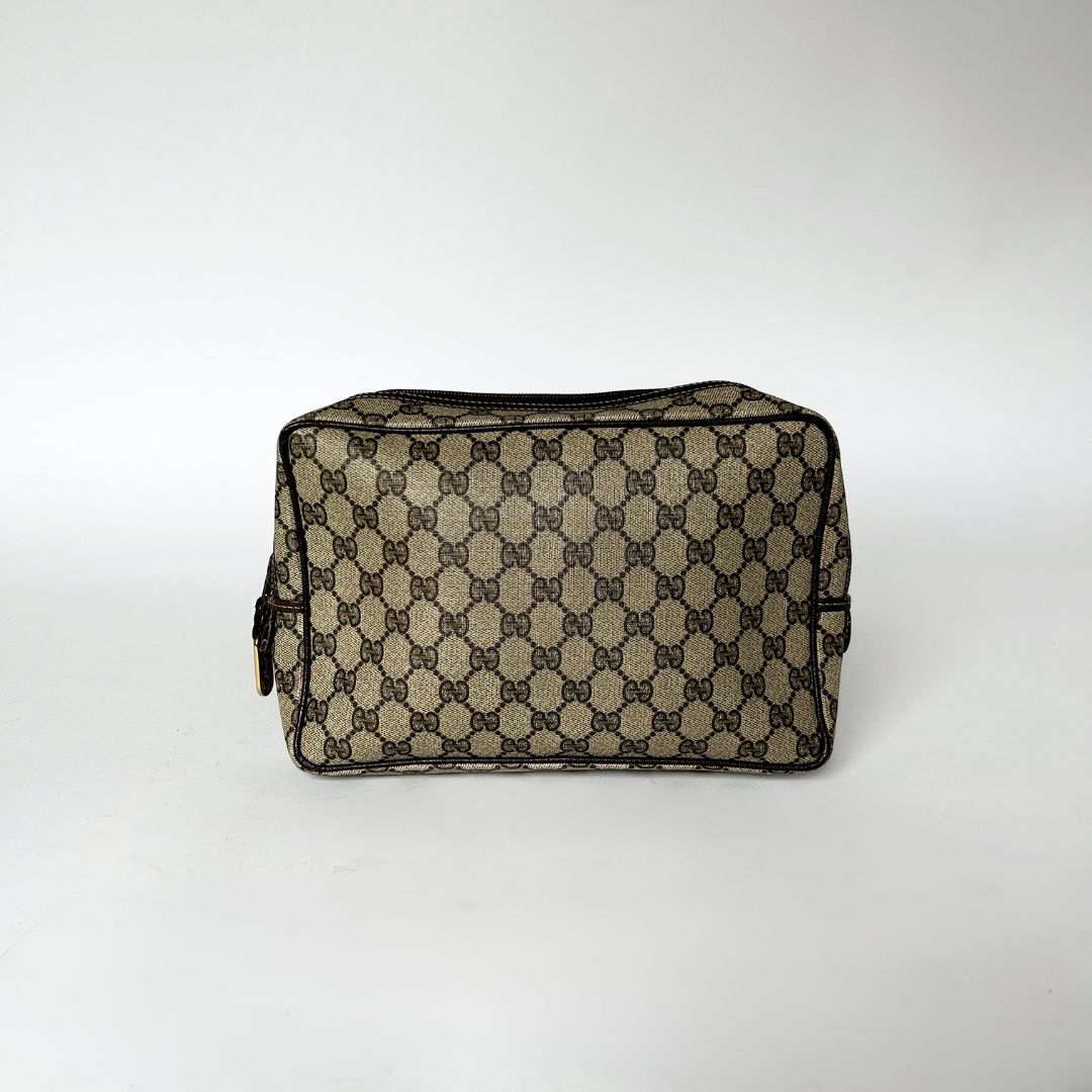 Gucci Gucci Pouch Toiletry Monogram Canvas - Toiletry bags - Etoile Luxury Vintage
