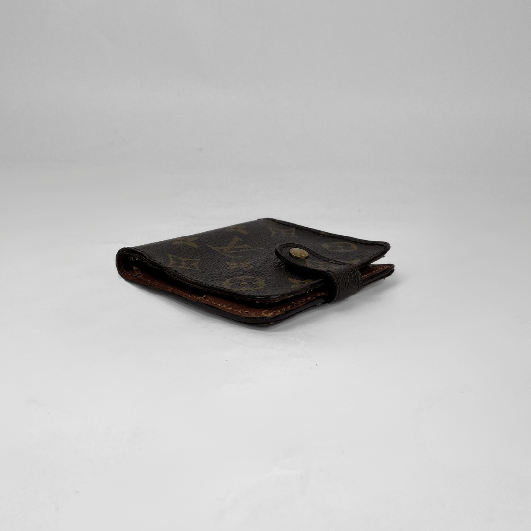 Louis Vuitton Compact Zippy Wallet Monogram Canvas
