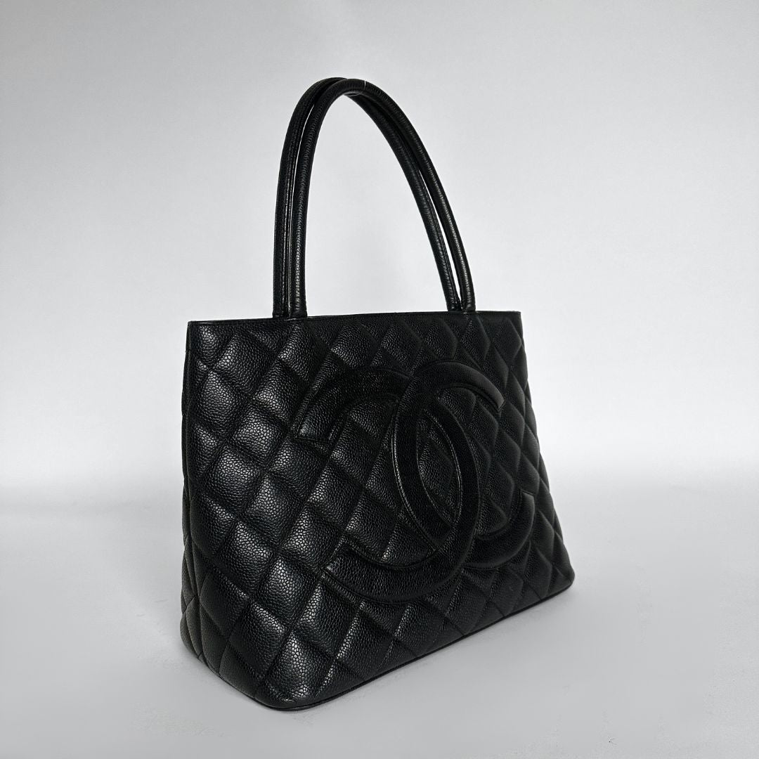 Chanel Chanel Medaillon Caviar Læder - Håndtaske - Etoile Luxury Vintage