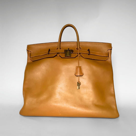 Hermès Hermès Birkin Haut A Courroies 50 Leather - Torebki - Etoile Luxury Vintage