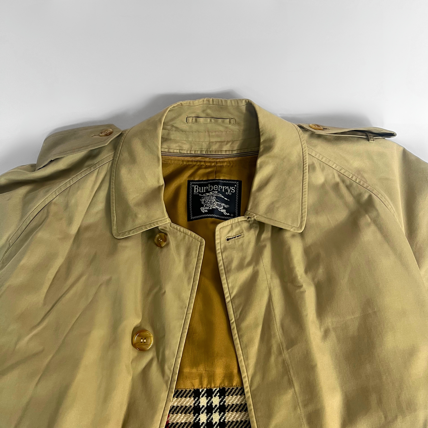 Burberry Burberry Trench Coat Cotton - Clothing - Etoile Luxury Vintage