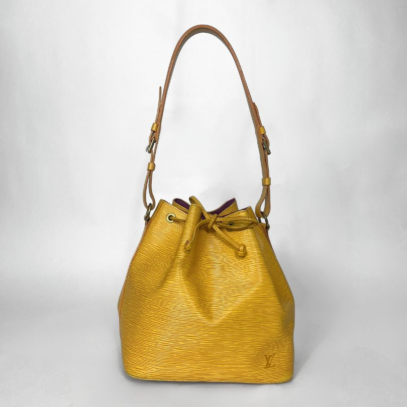 Louis Vuitton Petit Noé Epi Leder