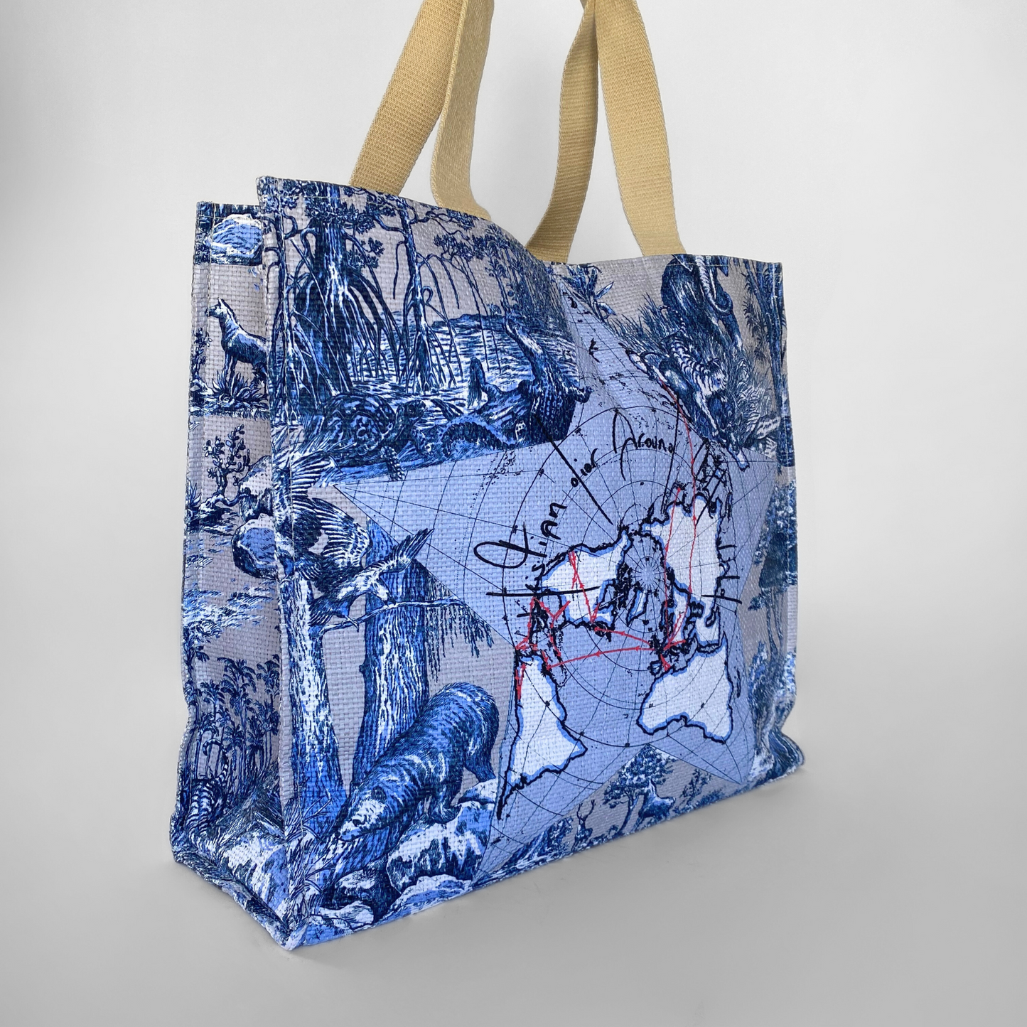 Dior Maailman ympäri -kassi, puuvillaa