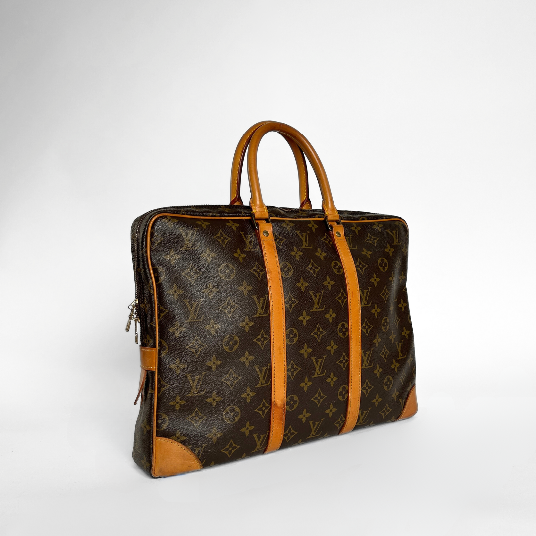 Louis Vuitton Louis Vuitton Porte-Documents Monogram Canvas - Handbags - Etoile Luxury Vintage