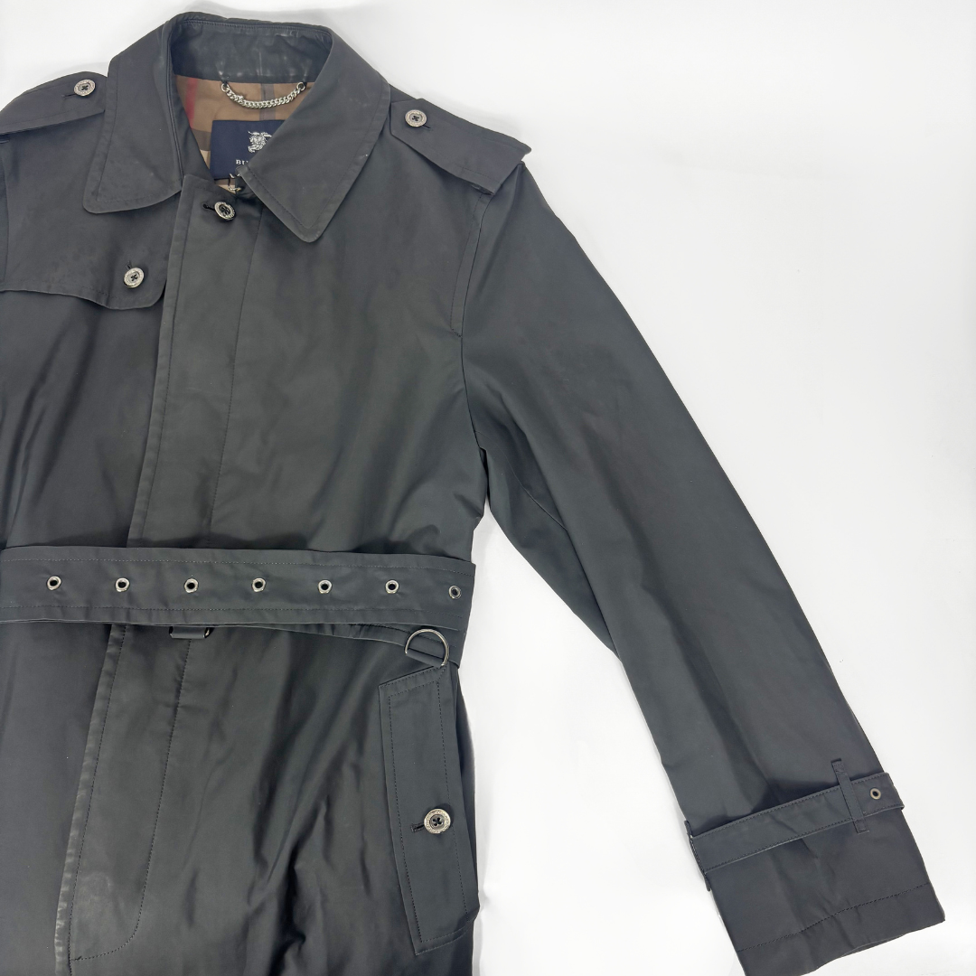 Burberry Schwarzer Trenchcoat