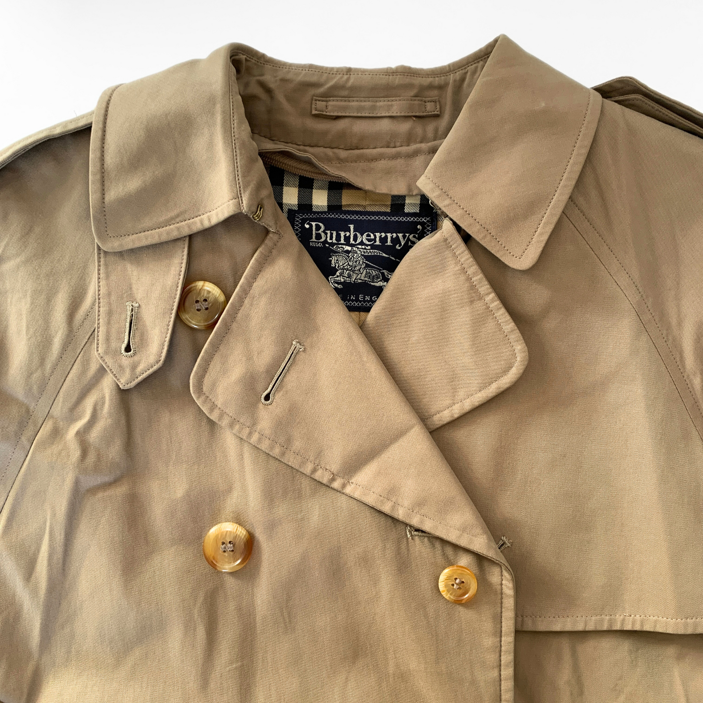 Burberry Burberry Trench Coat Cotton - Clothing - Etoile Luxury Vintage