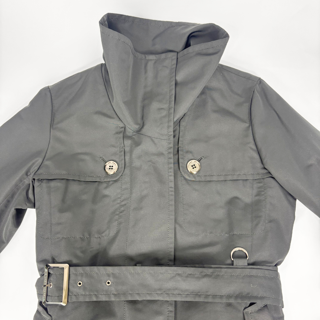 Burberry Schwarzer Trenchcoat