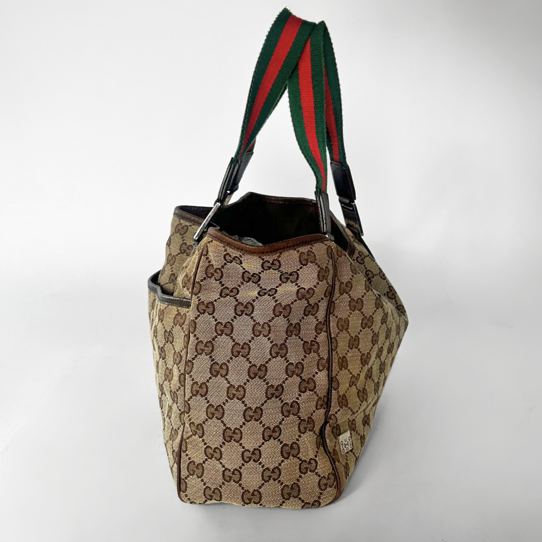 Gucci Supreme Sherry Tote Monogram Canvas
