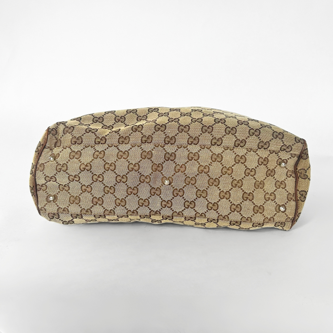 Gucci Supreme Sherry Tote Monogram Canvas