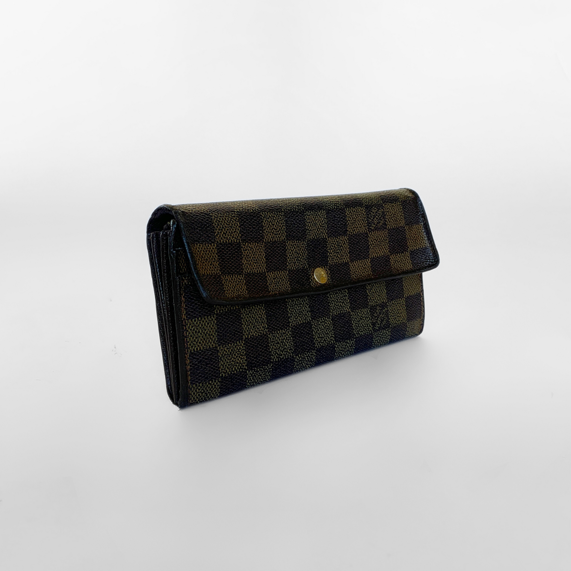 Louis Vuitton Louis Vuitton Wallet Large Damier Ebene Canvas - Wallets - Etoile Luxury Vintage