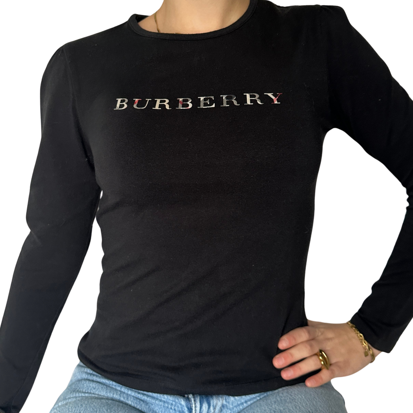 Burberry Burberry Logo-T-Shirt aus Baumwolle - Kleidung - Etoile Luxury Vintage