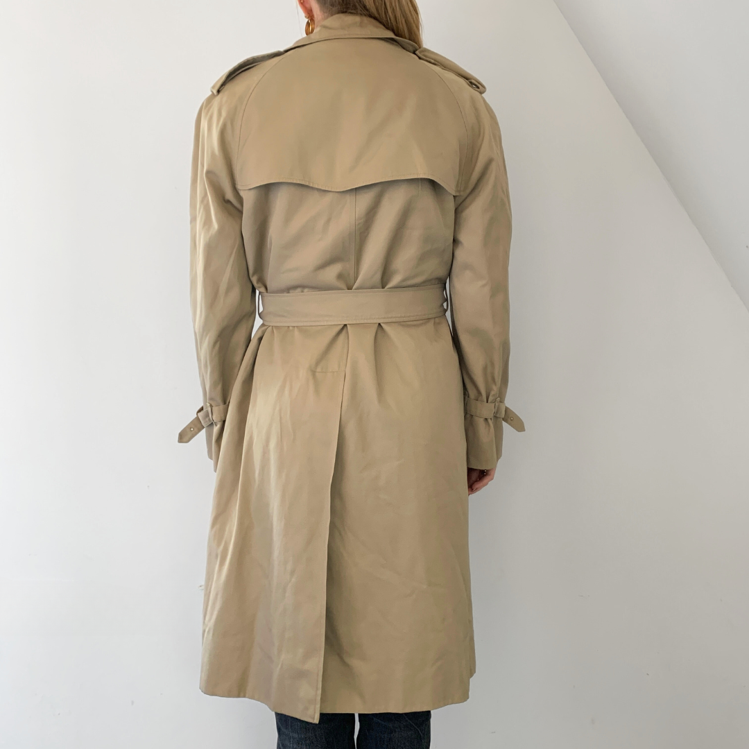 Burberry Burberry Trench Coat Cotton - Coats - Etoile Luxury Vintage