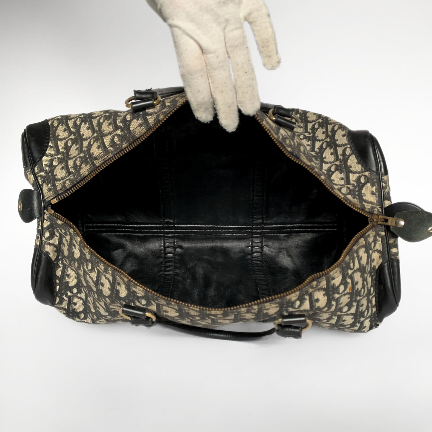 Dior Dior Torba do kręgli Oblique Canvas - Torebka - Etoile Luxury Vintage