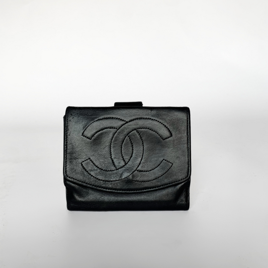 Chanel Chanel Portemonnaie klein Lammnappaleder - Portemonnaies - Etoile Luxury Vintage