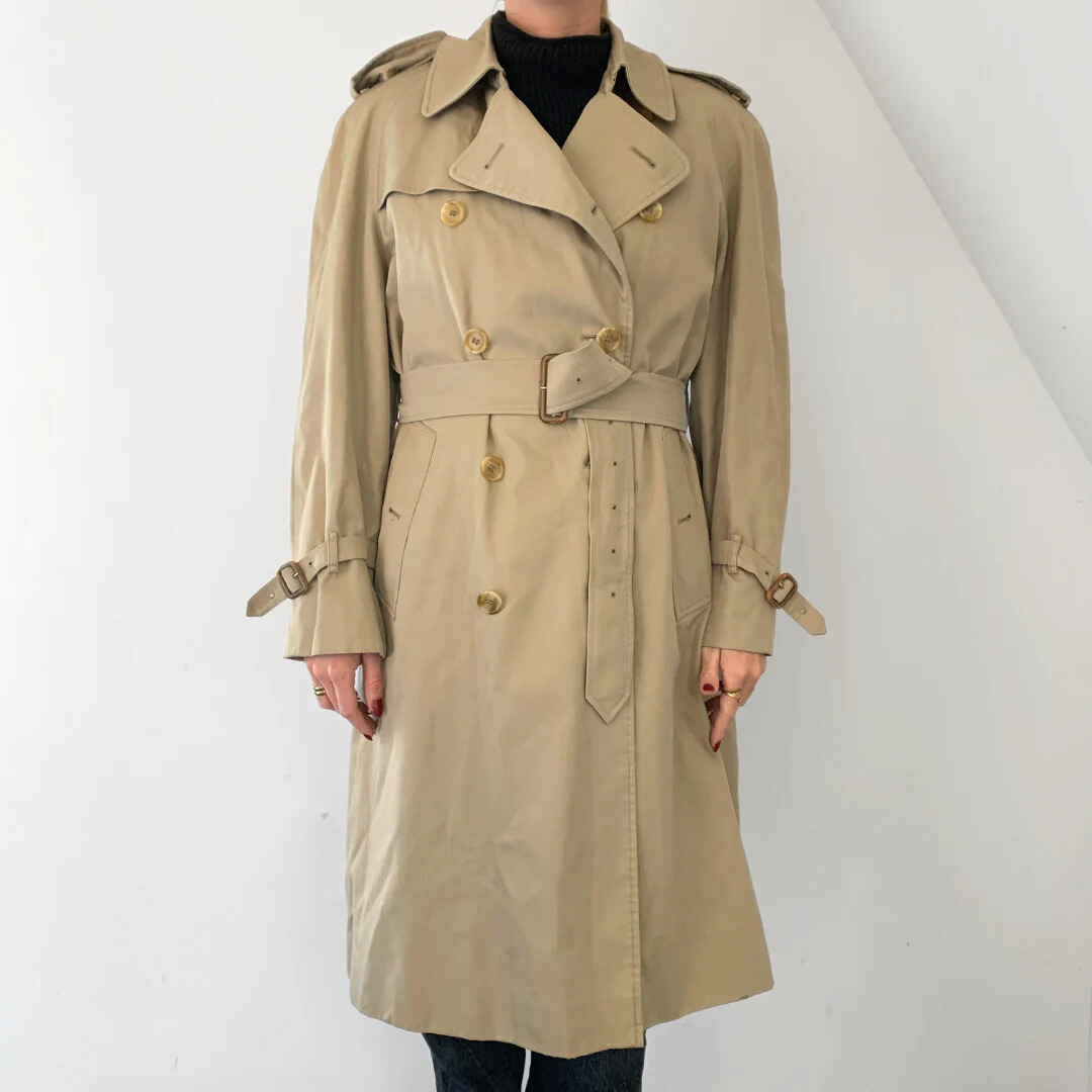 Burberry Burberry Trench Coat Cotton - Coats - Etoile Luxury Vintage