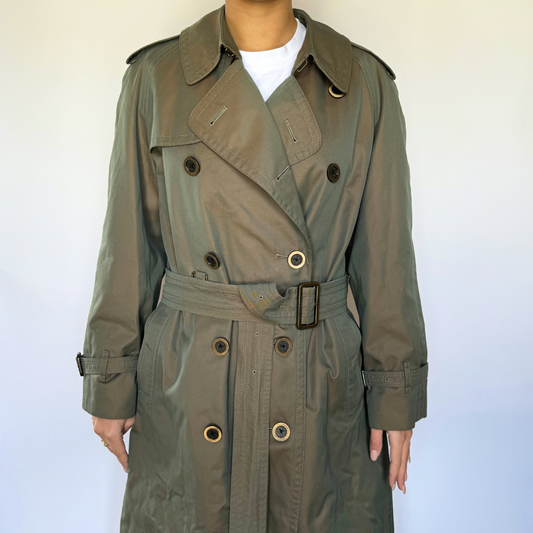 Burberry Burberry Trenchcoat Cotton - coat - Etoile Luxury Vintage