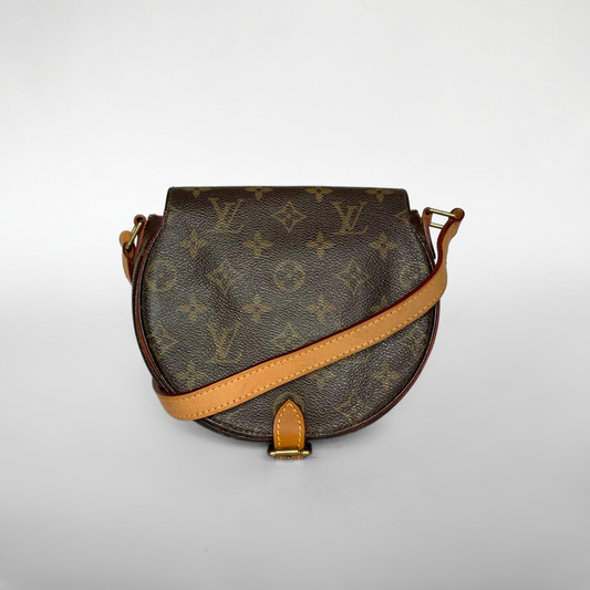 Louis Vuitton Tamburynowa torba na ramię z monogramem