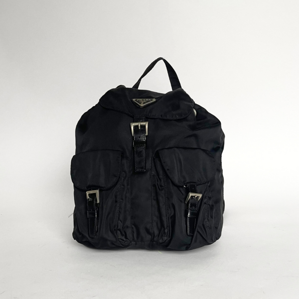 Prada nylon shop backpack vintage