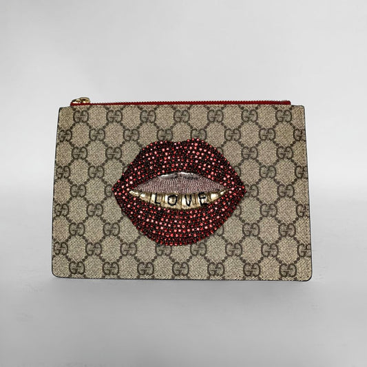 Gucci Gucci Μονόγραμμα χιαστί καμβάς - τσάντα ώμου - Etoile Luxury Vintage