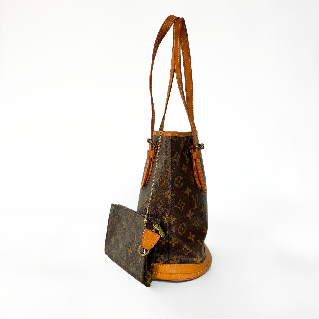 Louis Vuitton Bucket Petit Monogram Canvas
