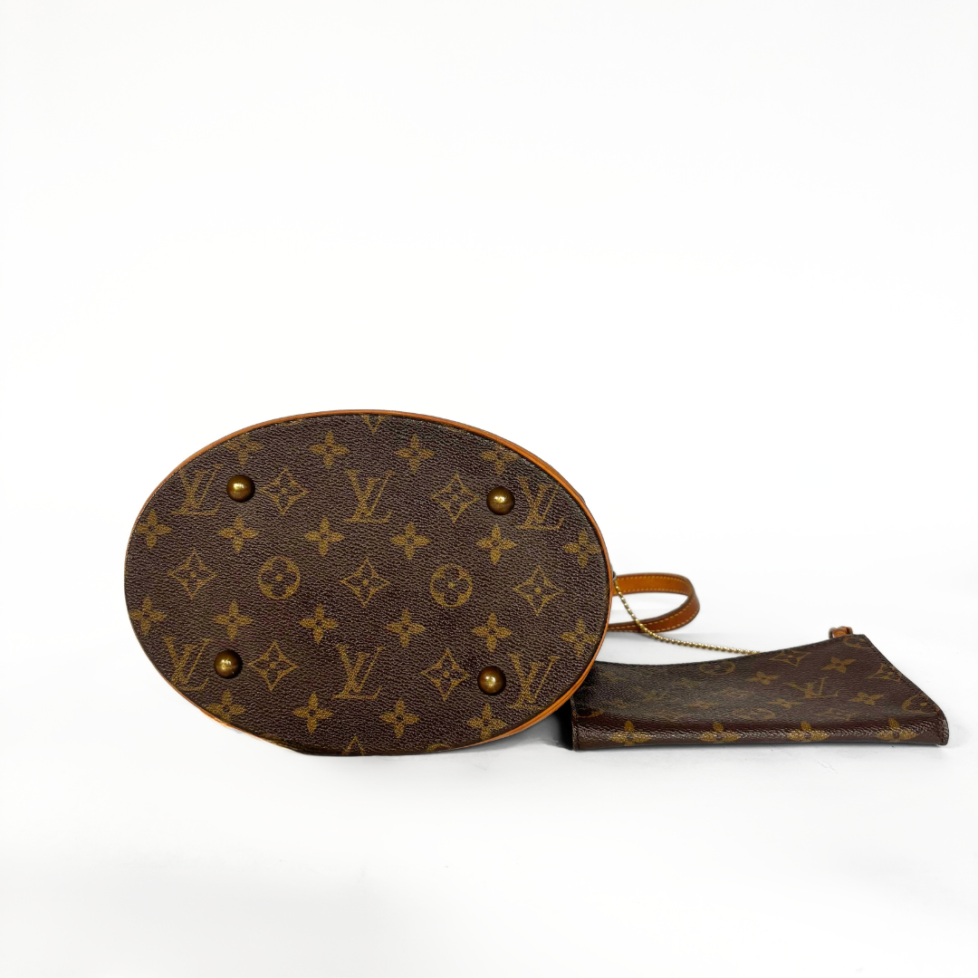 Louis Vuitton Bucket Petit Monogram Canvas