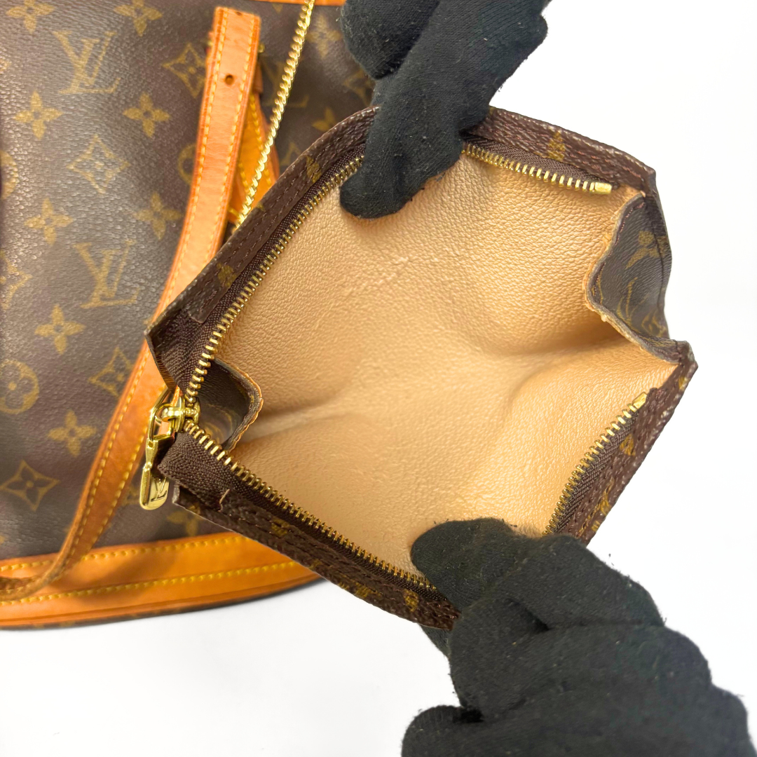 Louis Vuitton Bucket Petit Monogram Canvas