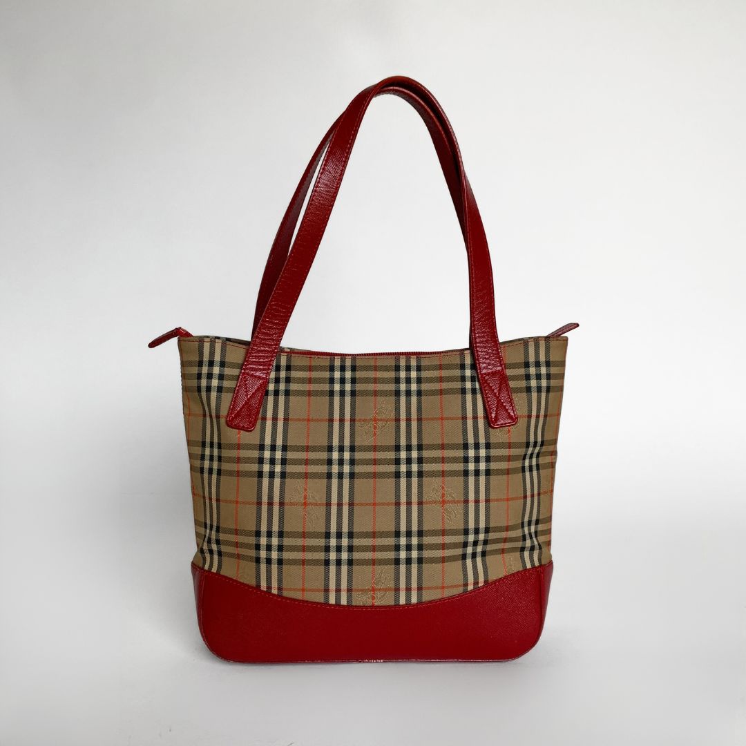 Burberry Burberry Tote Bag Canvas - Shoulder bag - Etoile Luxury Vintage