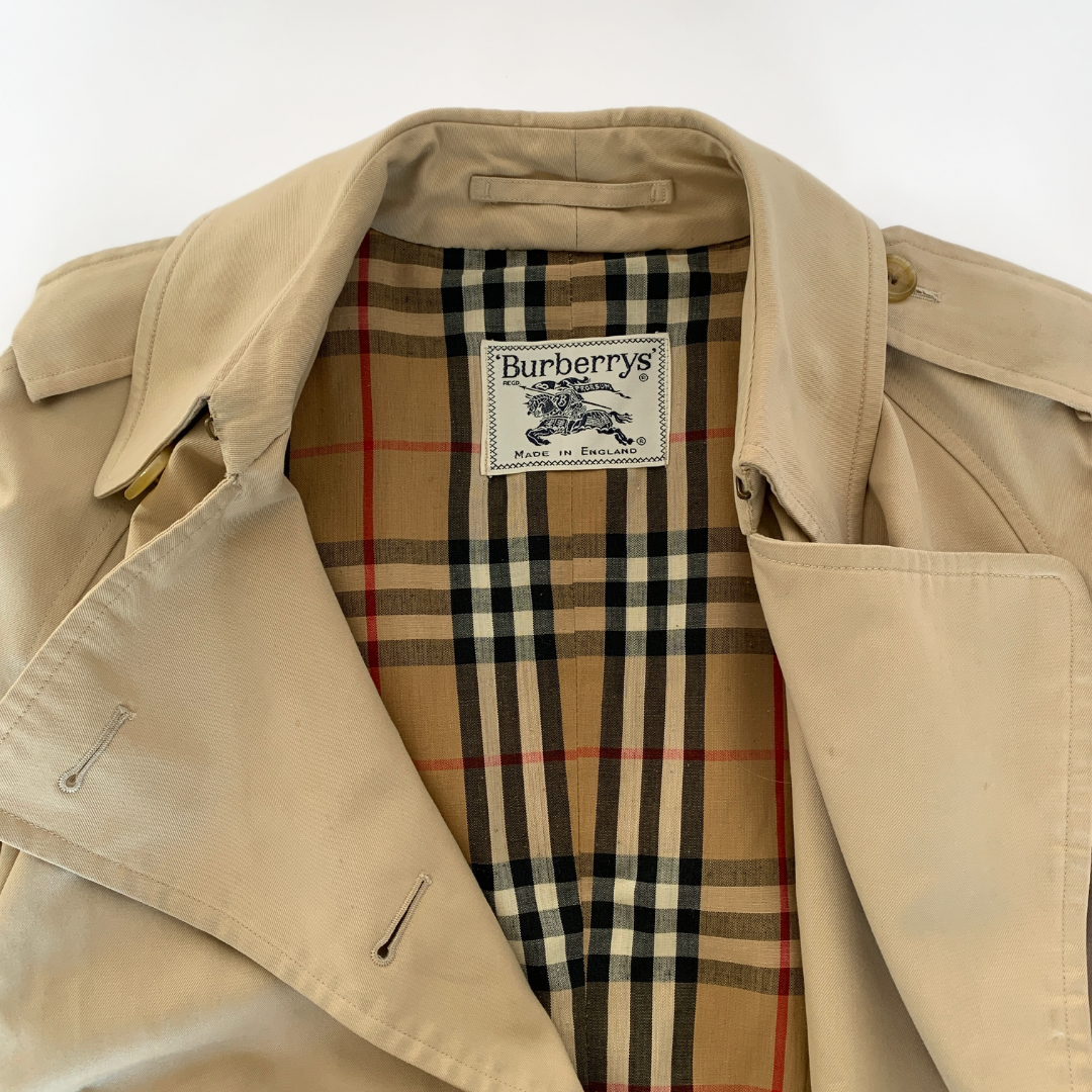 Burberry Burberry Trench Coat Cotton - Clothing - Etoile Luxury Vintage