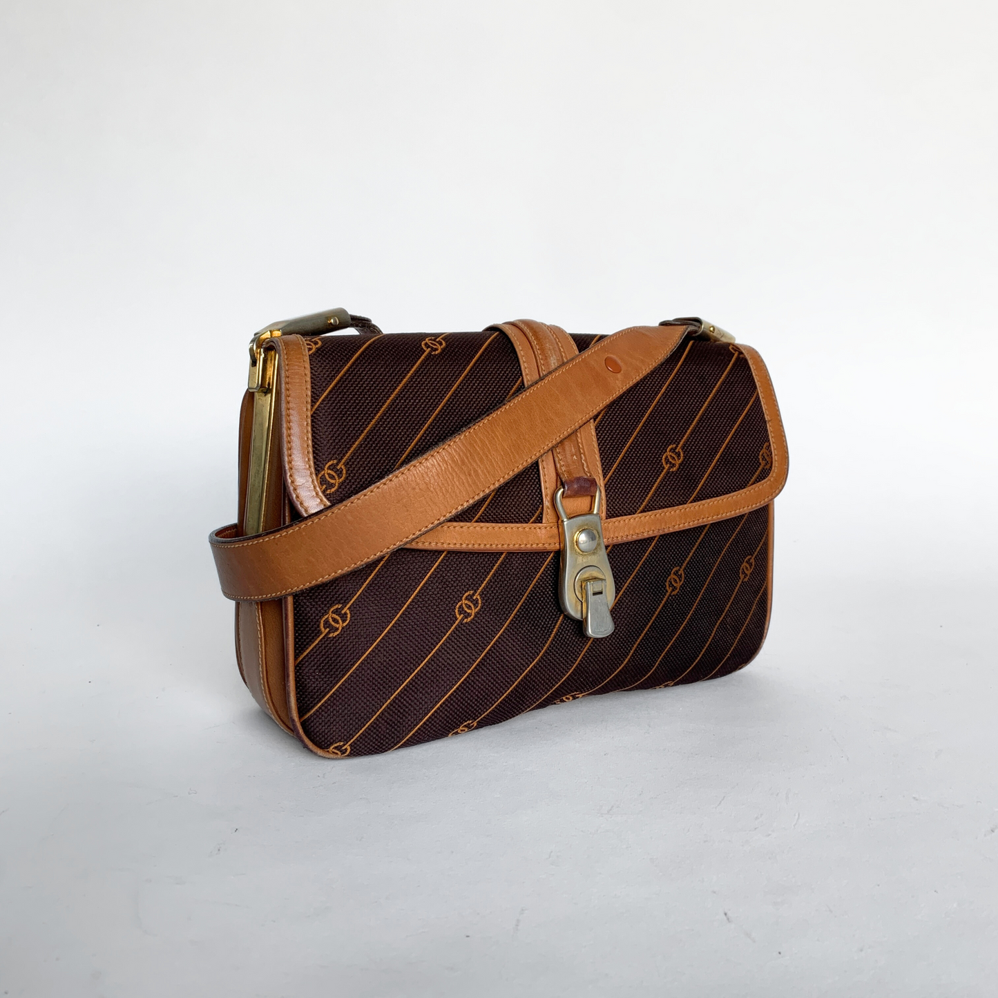 Gucci Gucci Vintage Shoulder Bag Canvas - Shoulder bag - Etoile Luxury Vintage