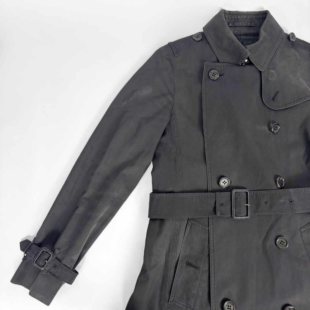 Burberry Schwarzer Trenchcoat Wat