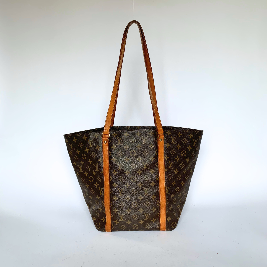 Louis Vuitton Shopper Lienzo con monograma