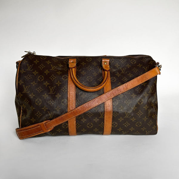 Shop Louis Vuitton Keepall Unisex 2WAY Leather Small Shoulder Bag