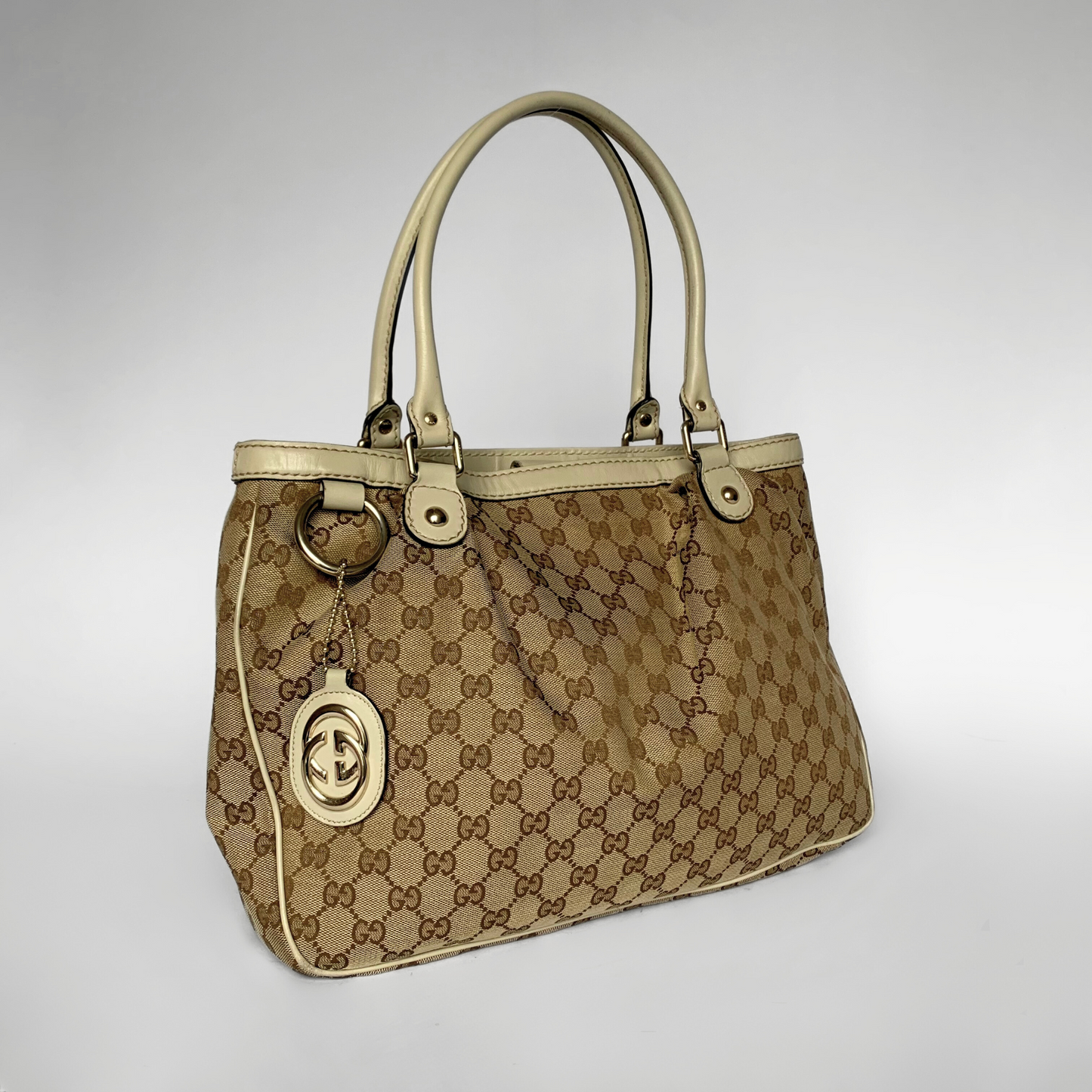 Gucci Gucci GG Tote Bag Monogram Canvas - Handbags - Etoile Luxury Vintage