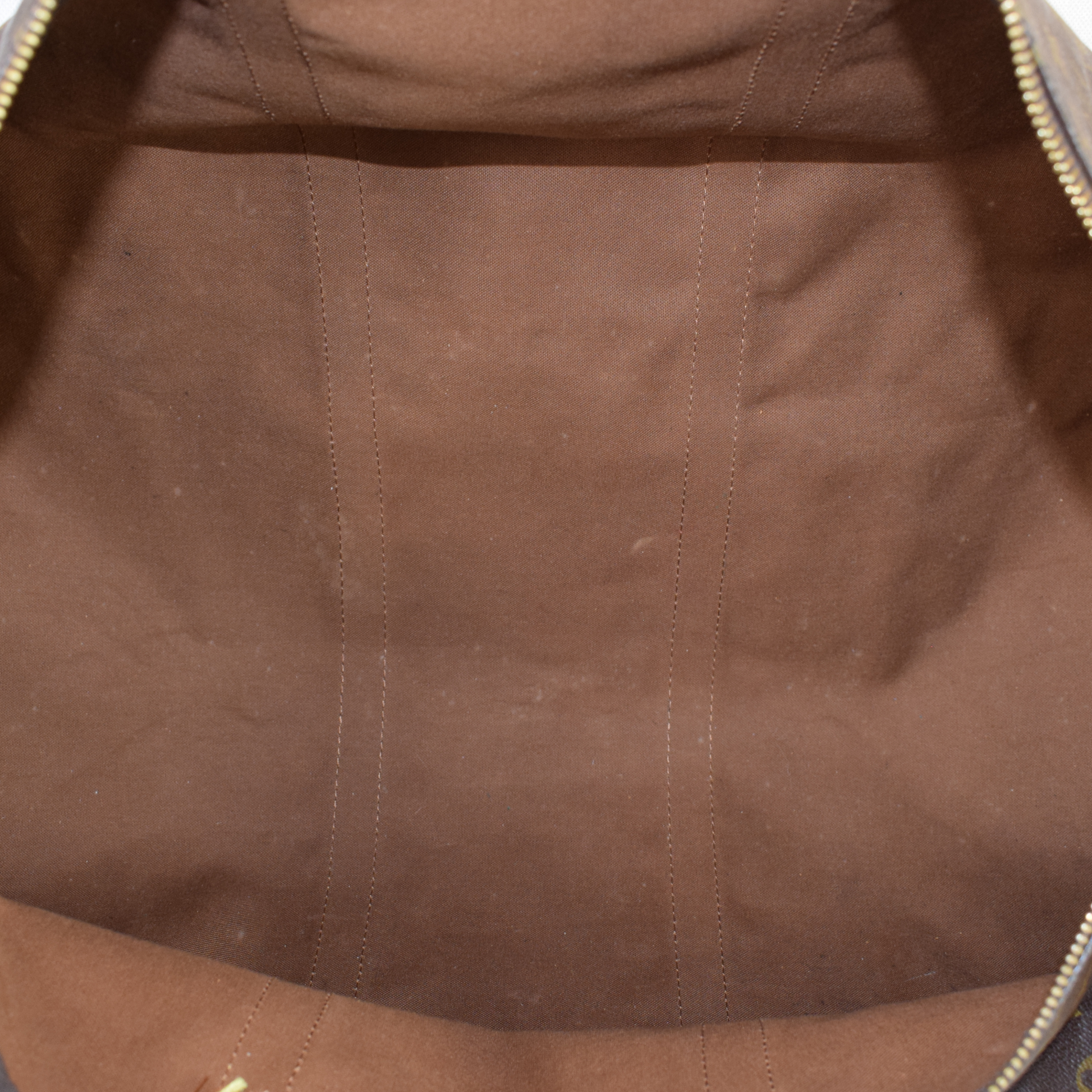 Shop for Louis Vuitton Monogram Canvas Leather Keepall 60 cm