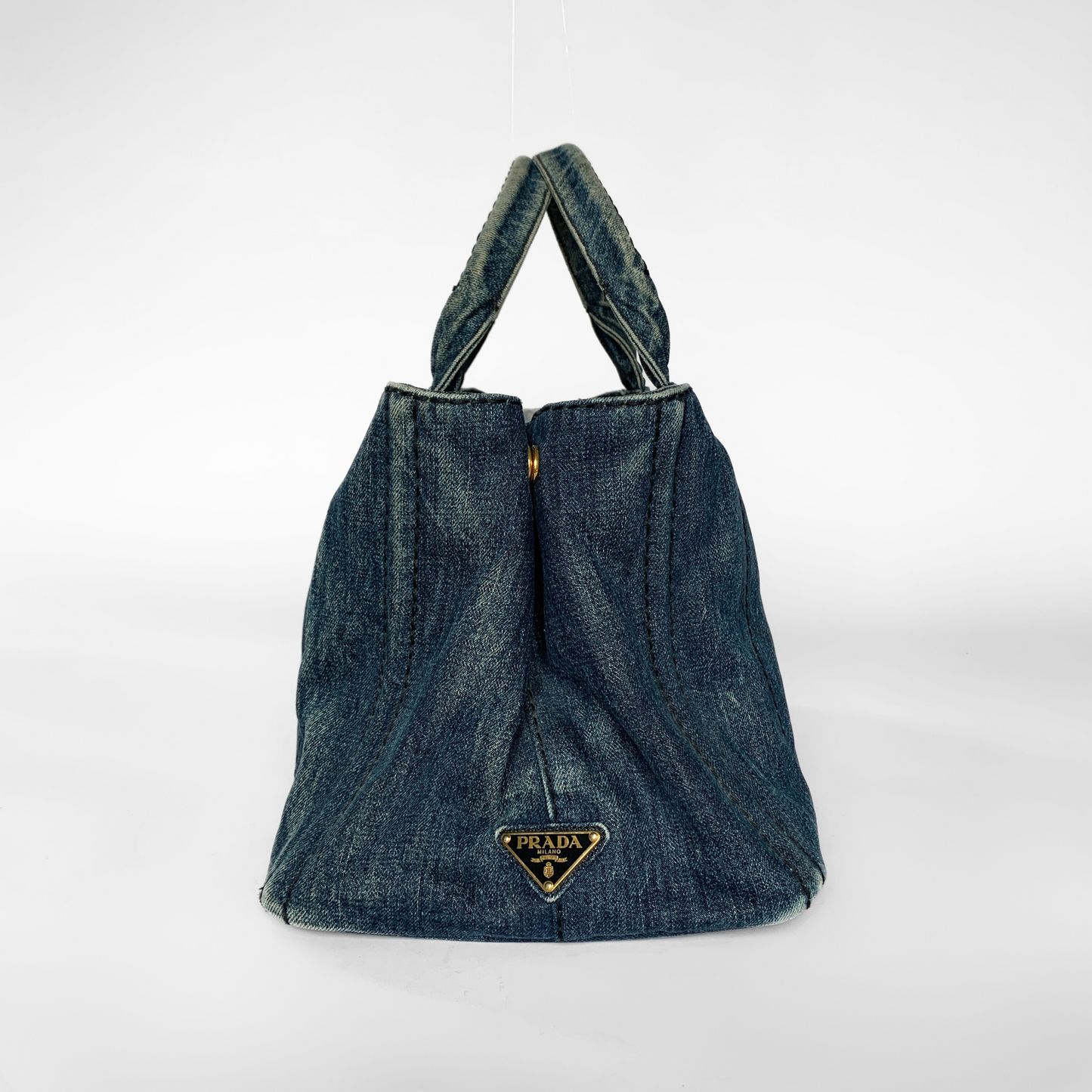 Prada Prada Canapa Bag Denim - Handbags - Etoile Luxury Vintage