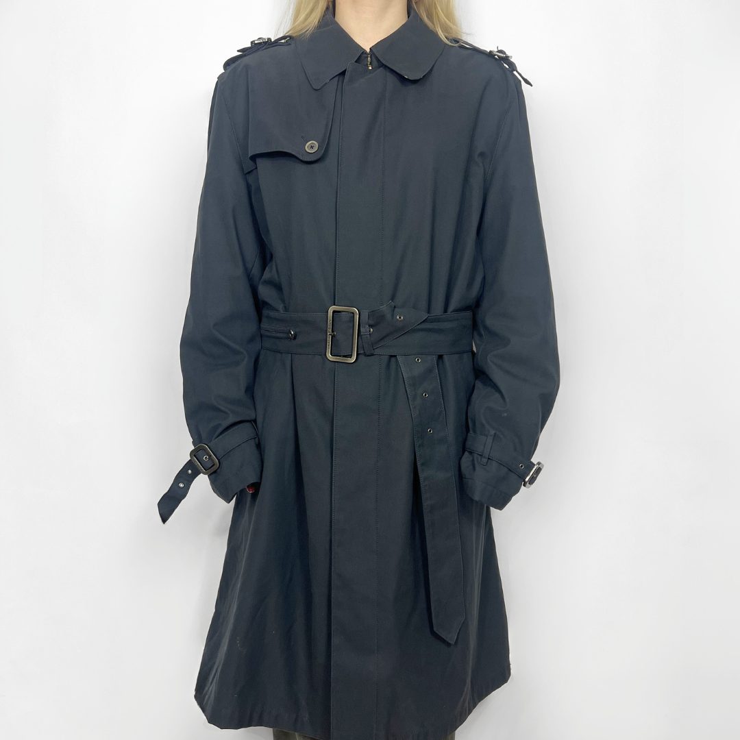 Burberry Schwarzer Trenchcoat